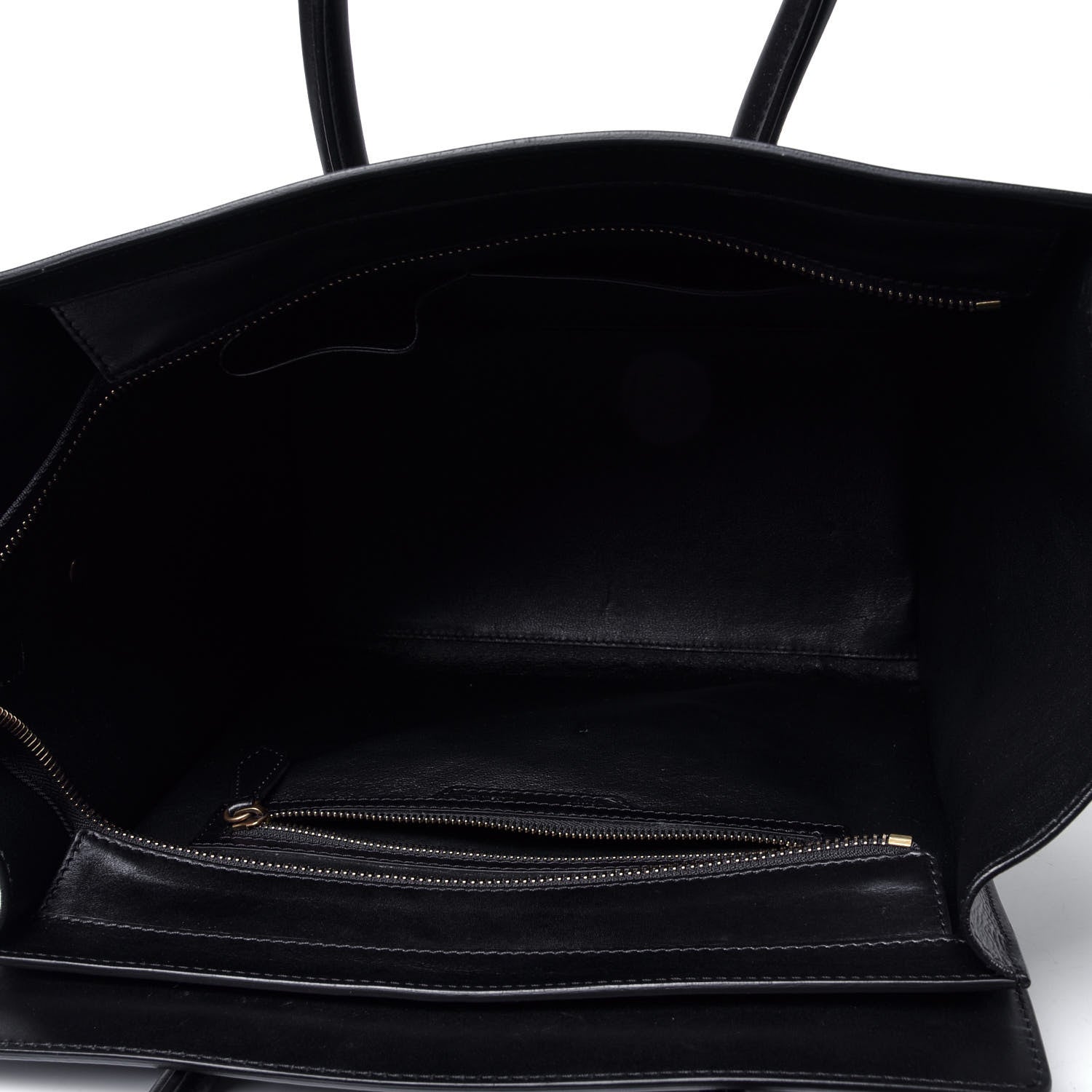Celine Lizard Mini Luggage Black 3 of 3