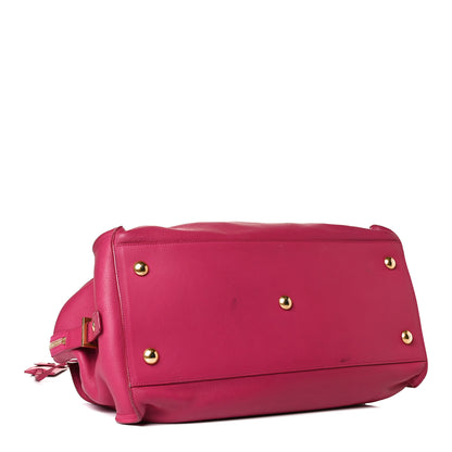 Saint Laurent Calfskin Medium Classic Y Cabas Fuchsia 6 of 34