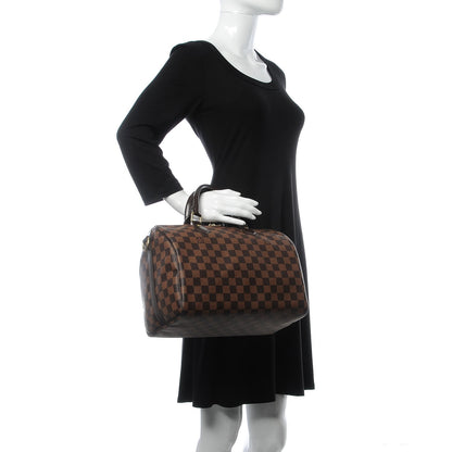 Louis Vuitton Damier Ebene Speedy Bandouliere 30 2 of 8