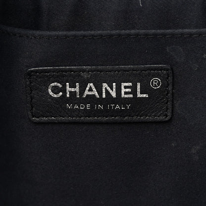 Chanel Calfskin Stitched Shoulder Bag Black 6 of 11