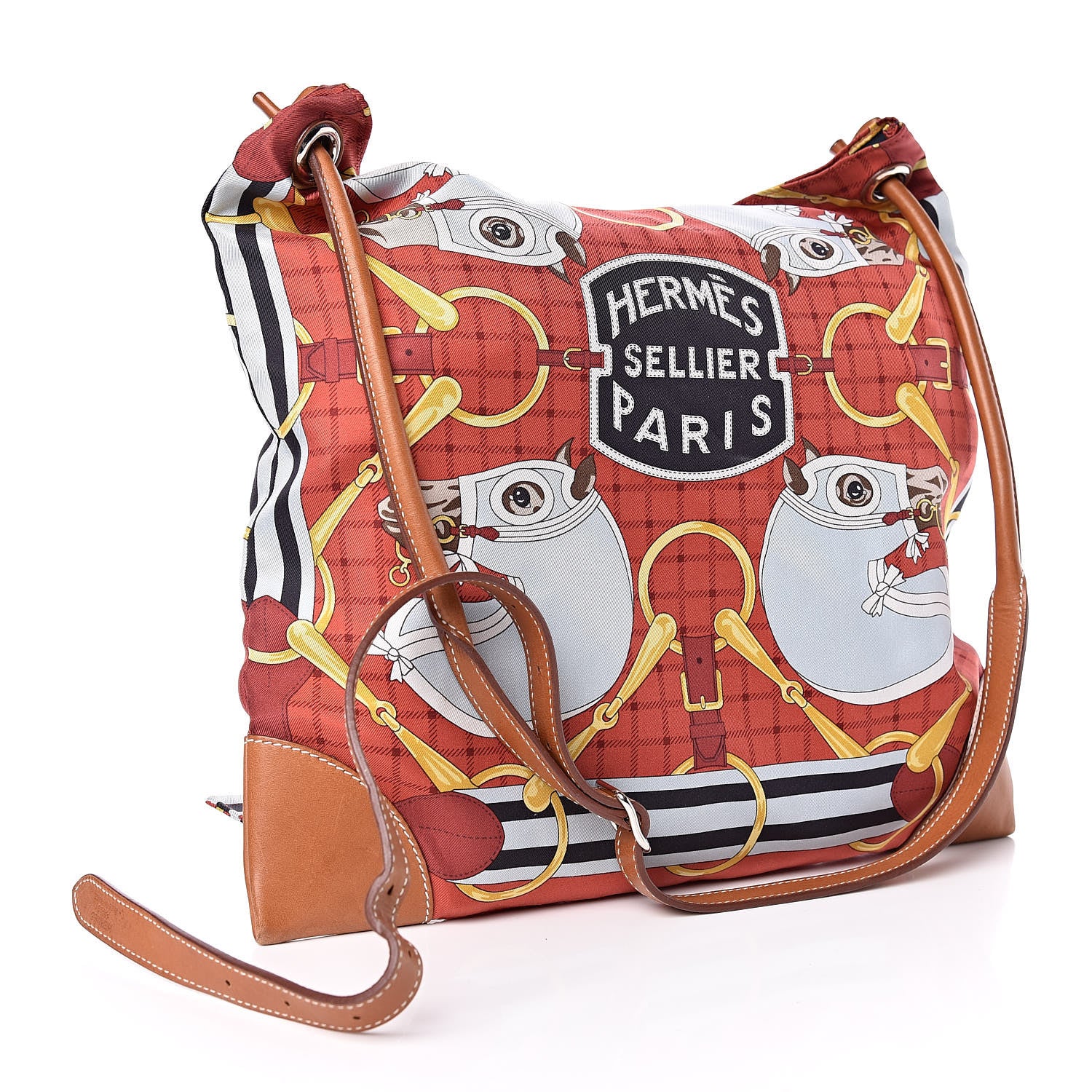 Hermes Silk Tatersale SilkyCity 33 PM Bag 3 of 11