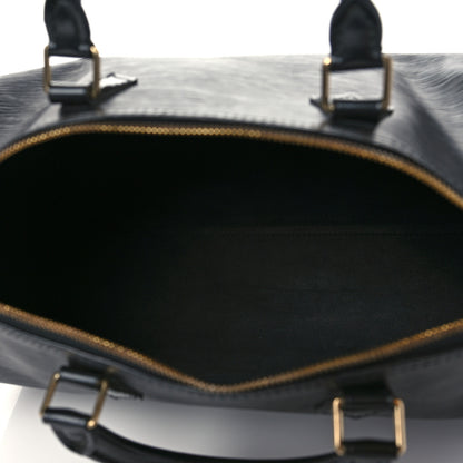 Louis Vuitton Epi Speedy 40 Black 4 of 8