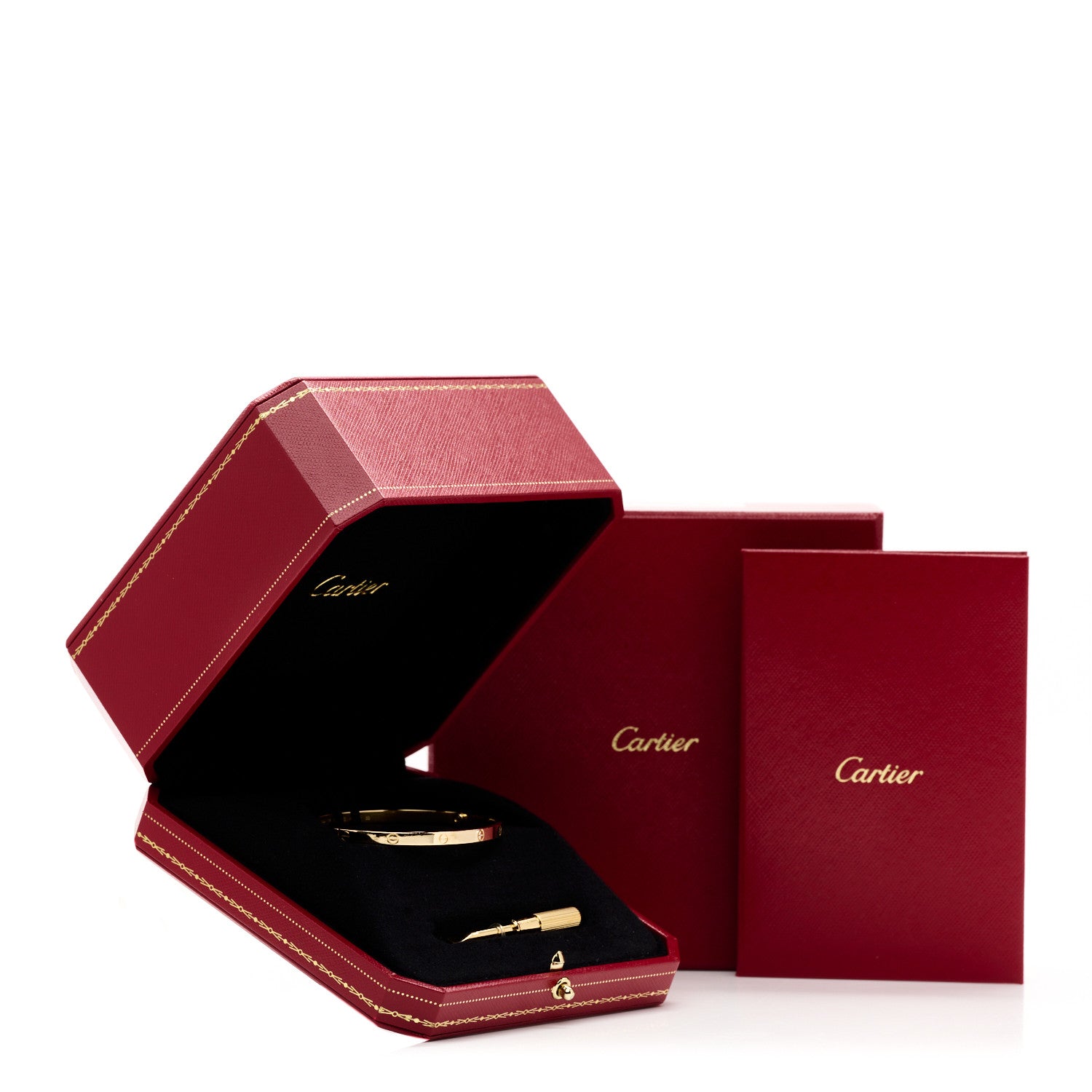 Cartier 18K Yellow Gold Small LOVE Bracelet 17 10 of 10