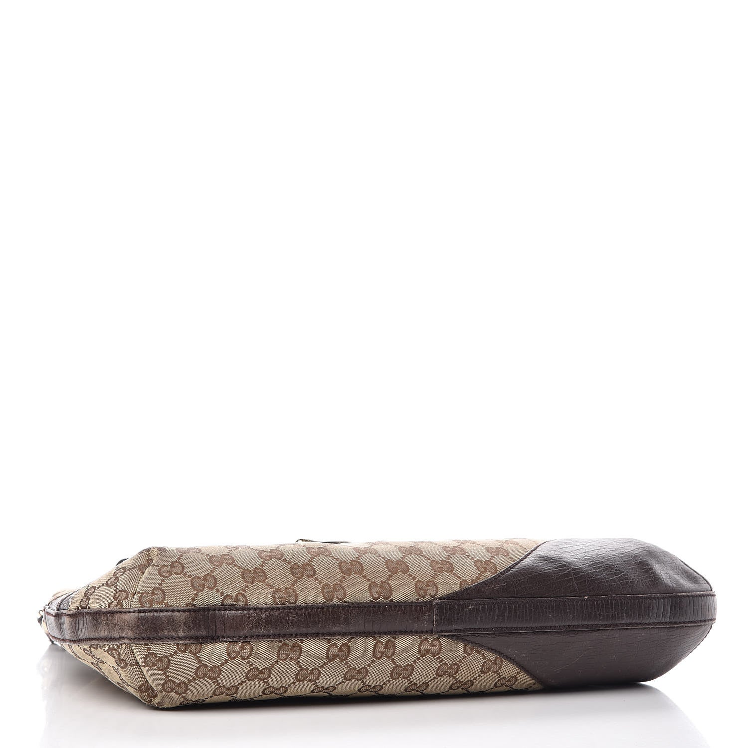 Gucci Monogram Hasler Hobo Dark Brown 4 of 24