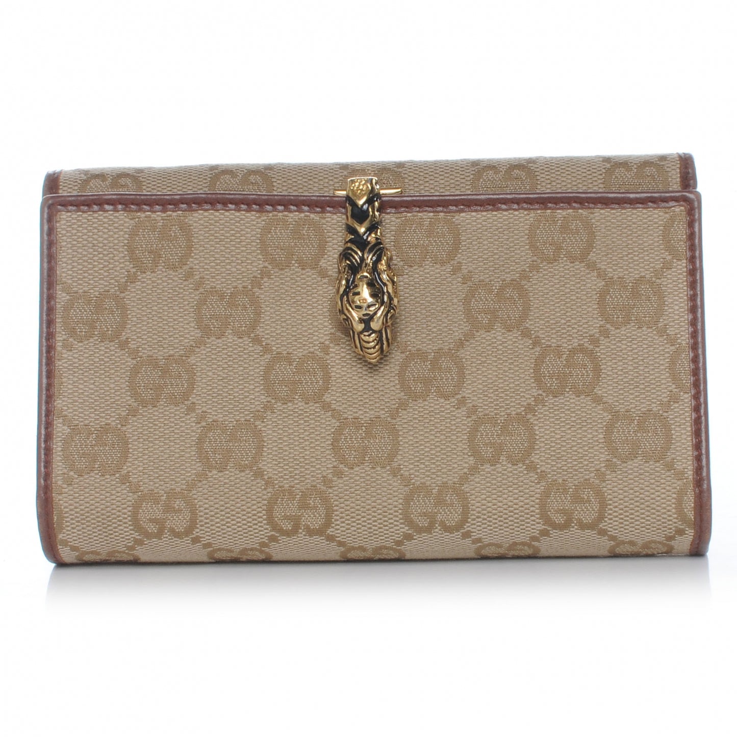 Monogram Tiger Head Compact Wallet