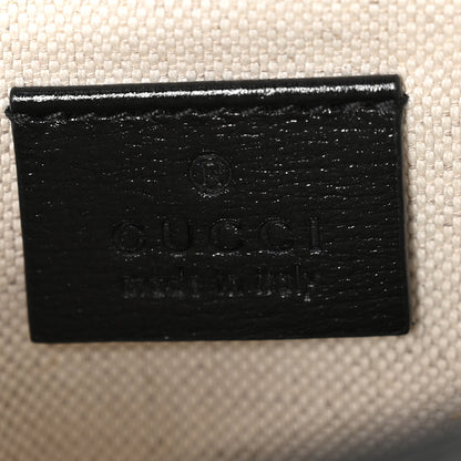 Gucci Azalea Calfskin Web Mini Horsebit 1955 Shoulder Bag Black 6 of 11