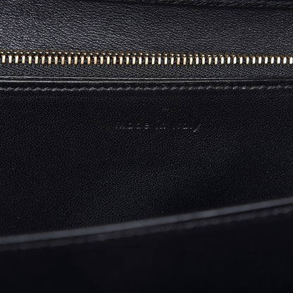 Celine Goatskin Medium Classic Box Flap Bag Black 7 of 7
