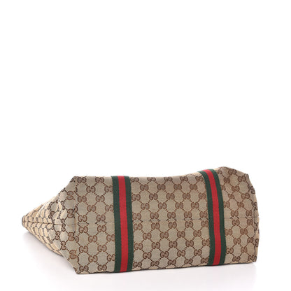 Gucci Monogram Large Jolicoeur Tote Brown 4 of 12