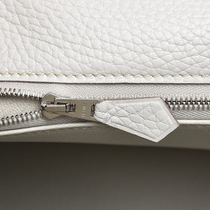 Hermes Taurillon Clemence Kelly Retourne 32 Gris Perle 17 of 33