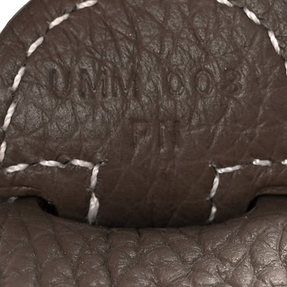 Hermes Taurillon Clemence Evelyne III PM Etoupe 7 of 12