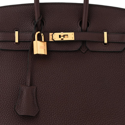 Hermes Togo Birkin 25 Rouge Sellier 8 of 11