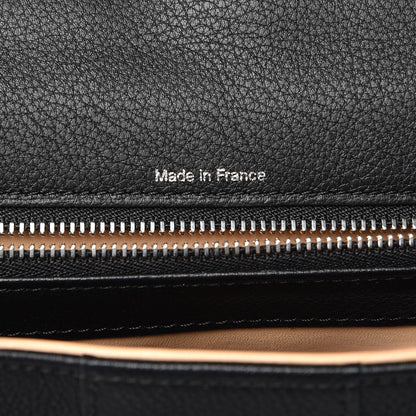 Delvaux Grained Calfskin MM Brillant Satchel Black 8 of 8