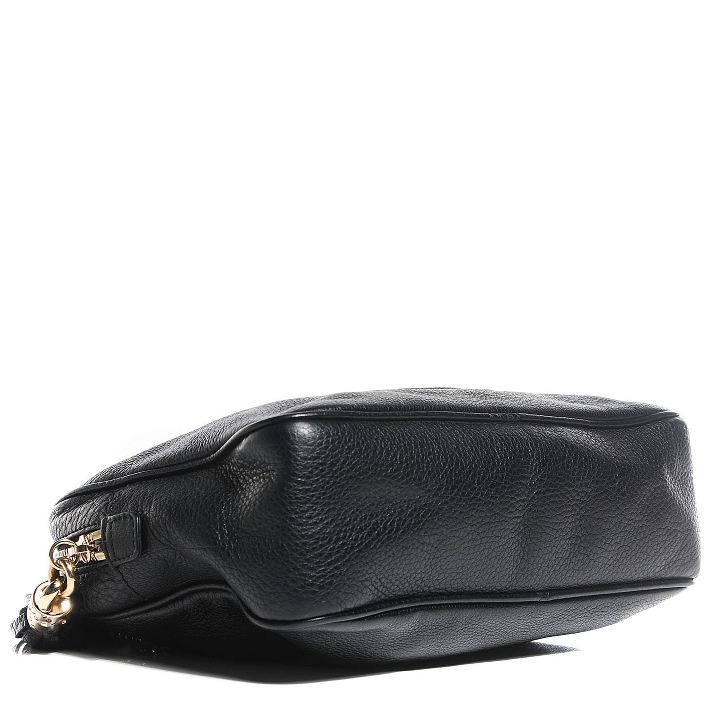 Pebbled Calfskin Small Soho Bowler Black