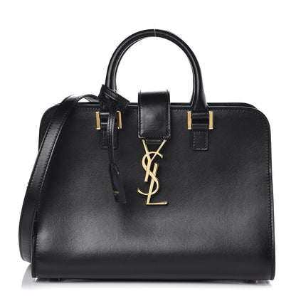 Saint Laurent Calfskin Monogram Baby Cabas Black 1 of 7