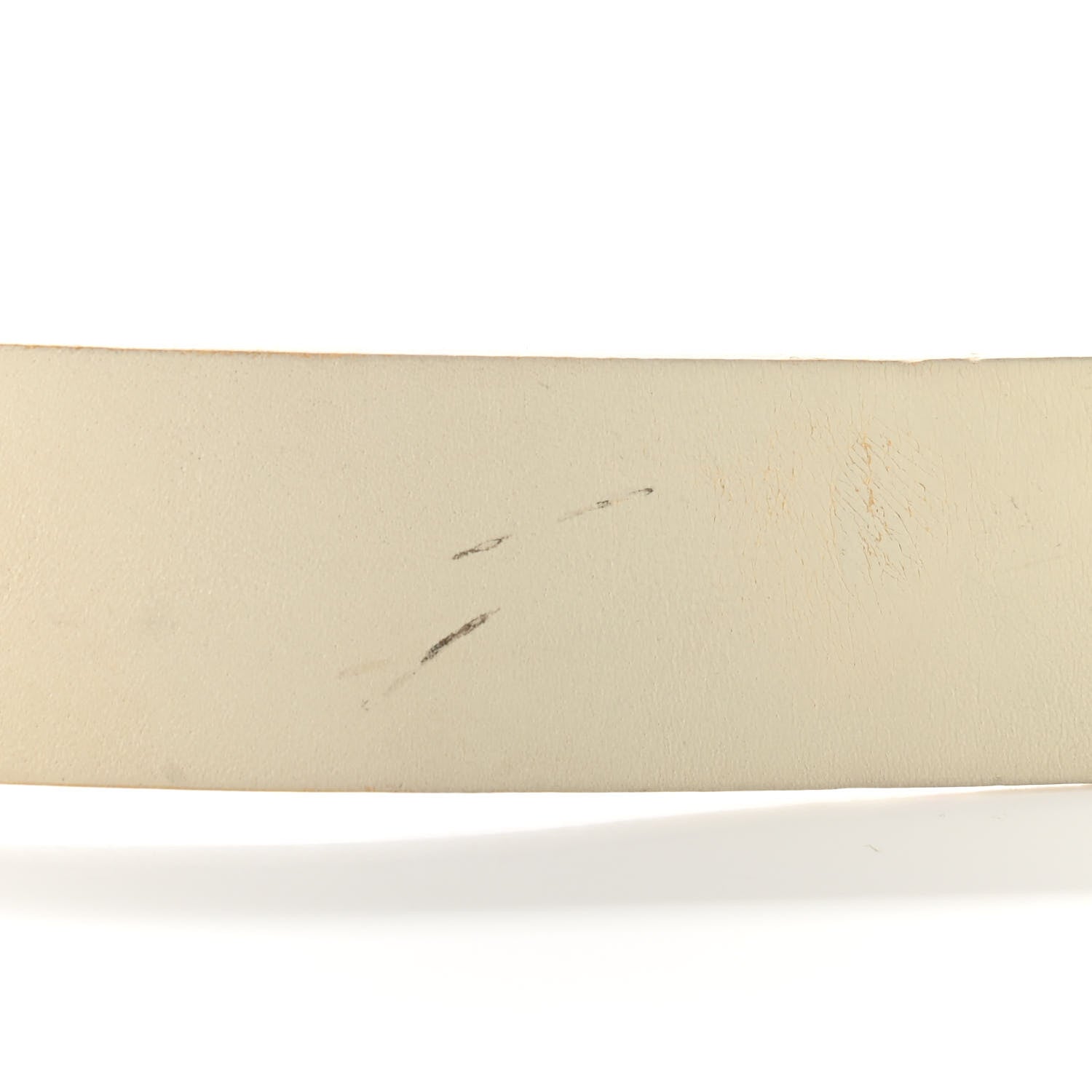 Chanel Calfskin Enamel CC Logo Belt Light Beige 11 of 12