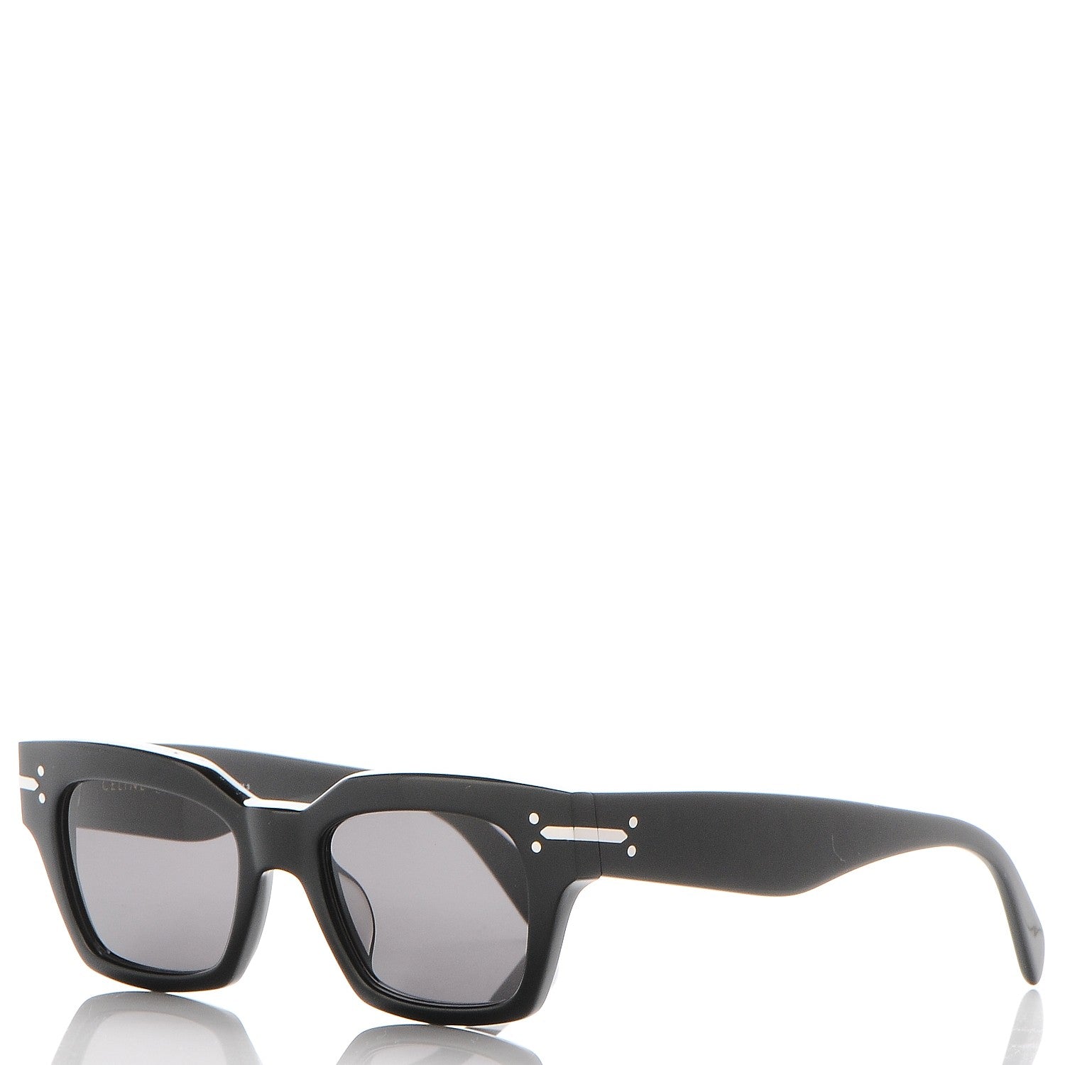 Celine Geometric Sunglasses CL 41070/S Black 1 of 7