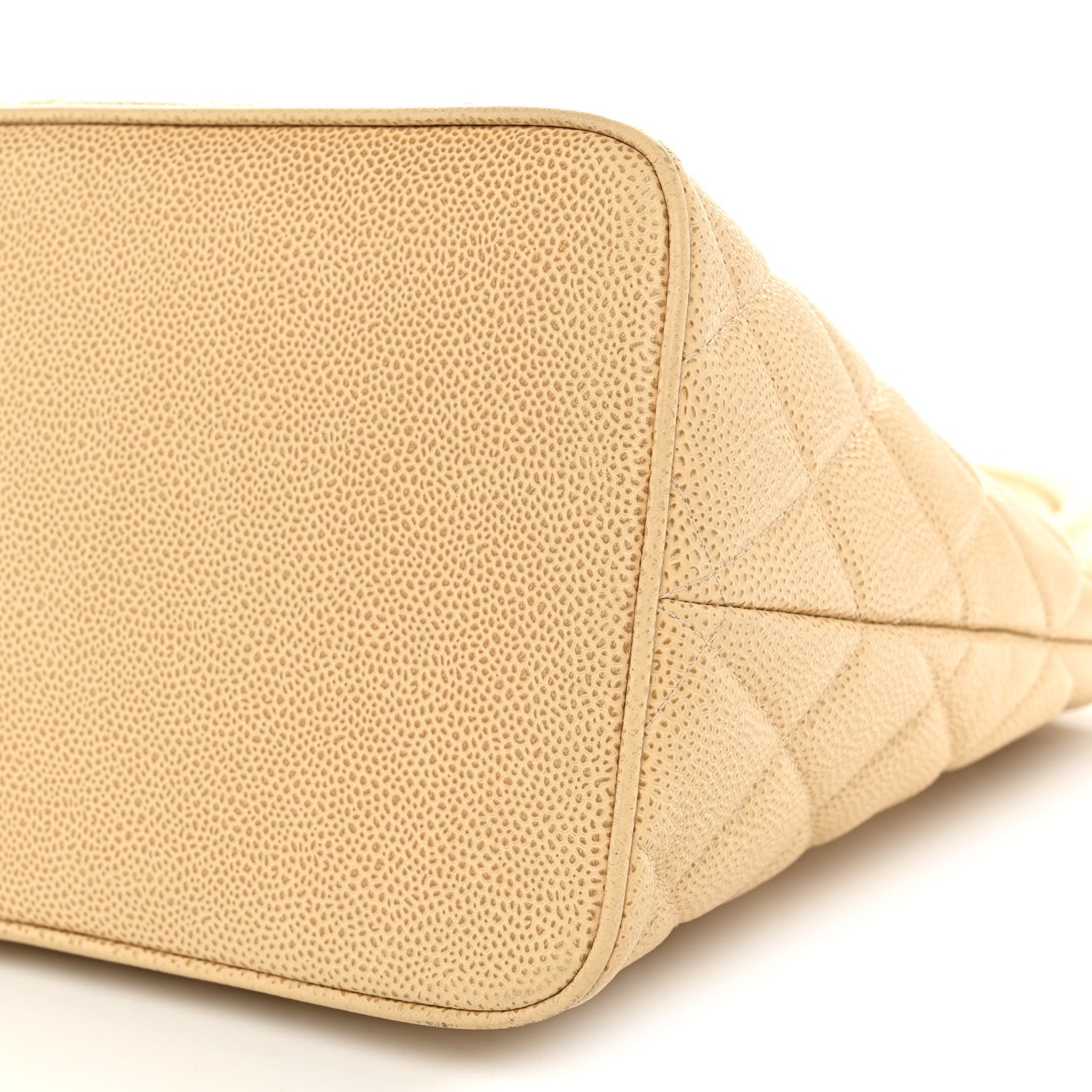 Chanel Caviar Quilted Medallion Tote Beige 10 of 14