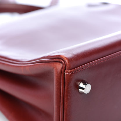 Hermes Box Kelly Retourne 28 Rouge H 36 of 48