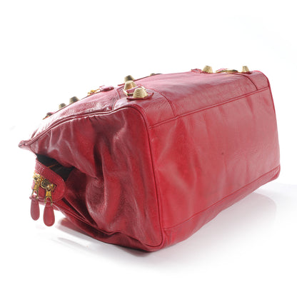 Balenciaga Agneau Giant 21 Gold Hardware Mid Day Rouge Coquelicot 4 of 6