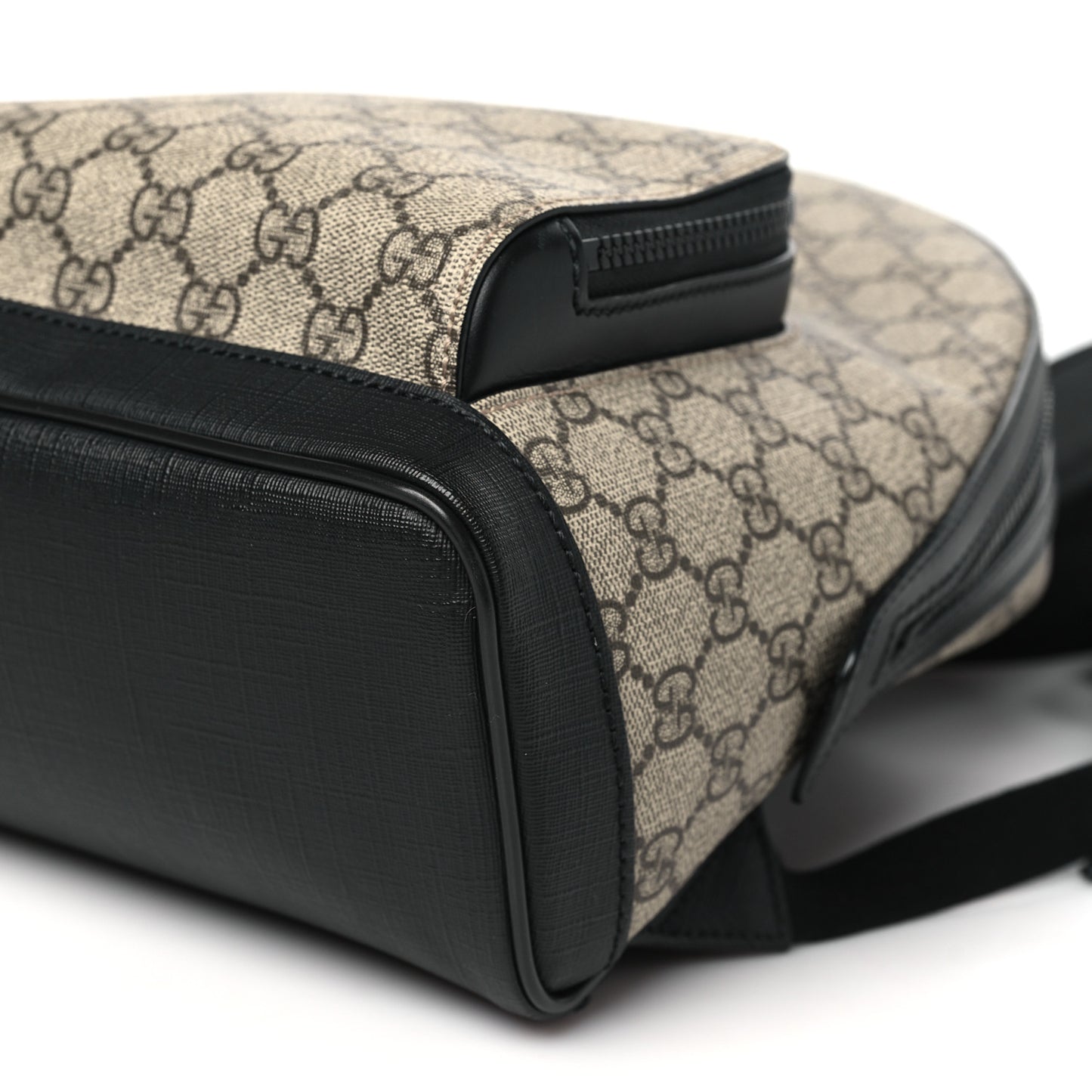 GG Supreme Monogram Small Eden Day Backpack Black