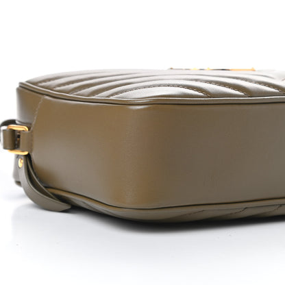 Saint Laurent Calfskin Matelasse Monogram Lou Camera Bag Seaweed 9 of 10