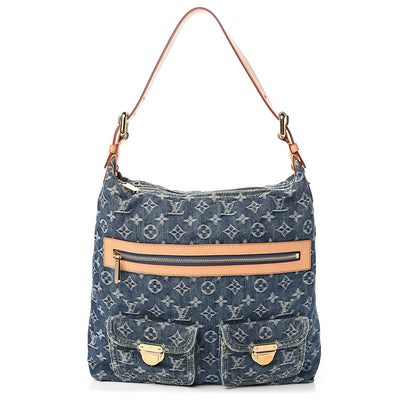 Louis Vuitton Denim Baggy GM Blue 1 of 9