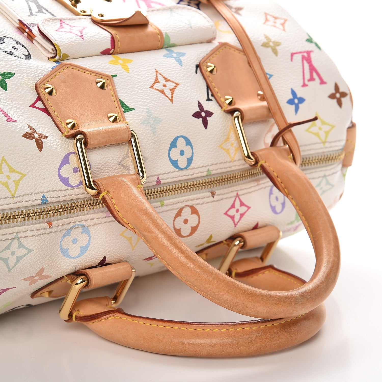 Louis Vuitton Monogram Multicolor Speedy 30 White 12 of 12