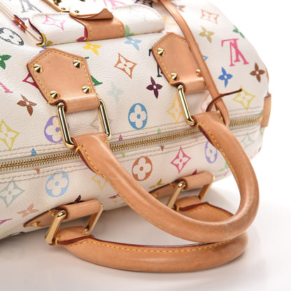 Louis Vuitton Monogram Multicolor Speedy 30 White 12 of 12