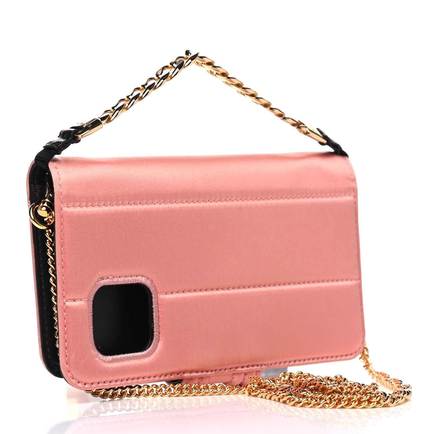 Fendi X CHAOS Satin iPhone 11 Pro Phone Case Pink 2 of 5