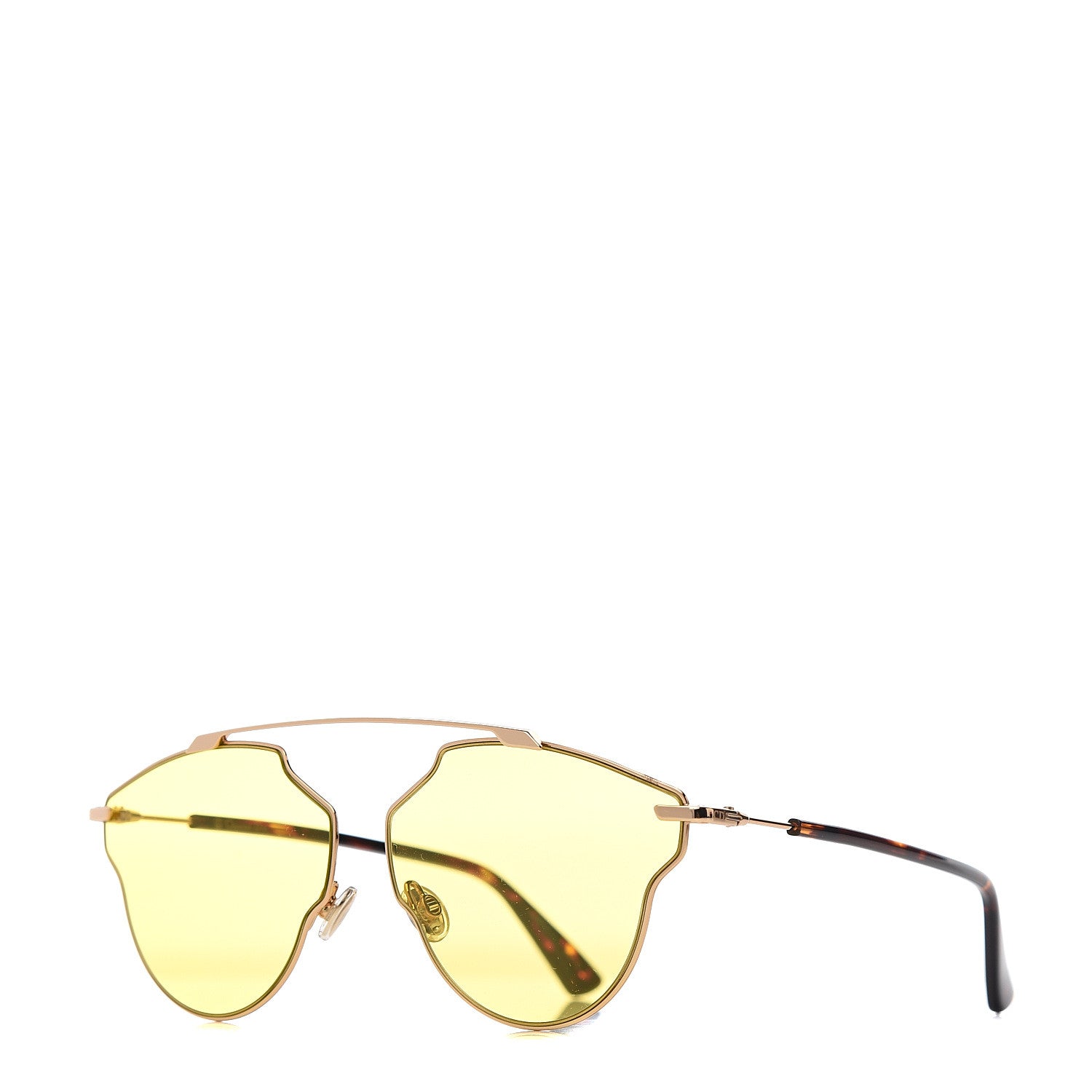 Christian Dior So Real Pop Sunglasses Yellow 1 of 8