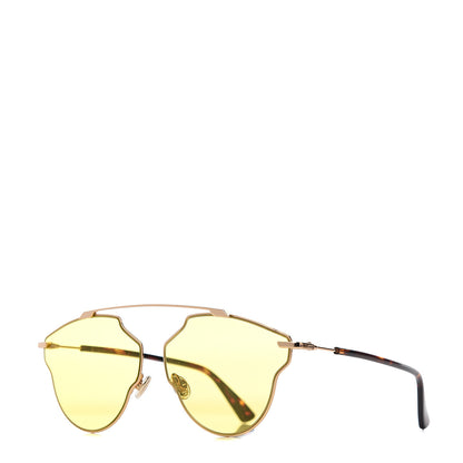 Christian Dior So Real Pop Sunglasses Yellow 1 of 8