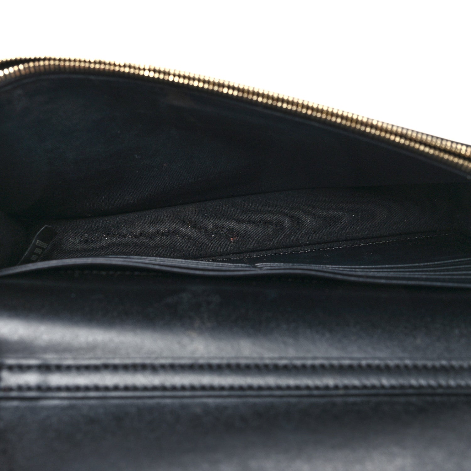 Fendi Vitello Liberty Lucido F is Fendi Medium Envelope Wallet on Chain Black 5 of 14