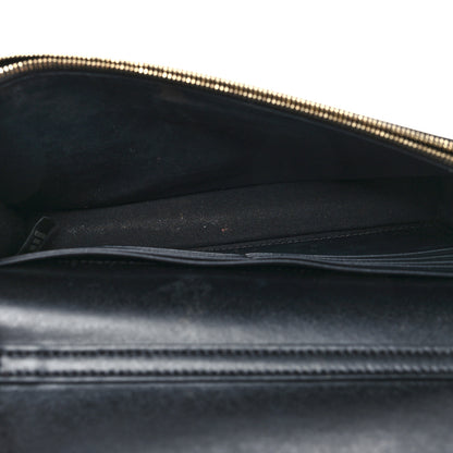Fendi Vitello Liberty Lucido F is Fendi Medium Envelope Wallet on Chain Black 5 of 14