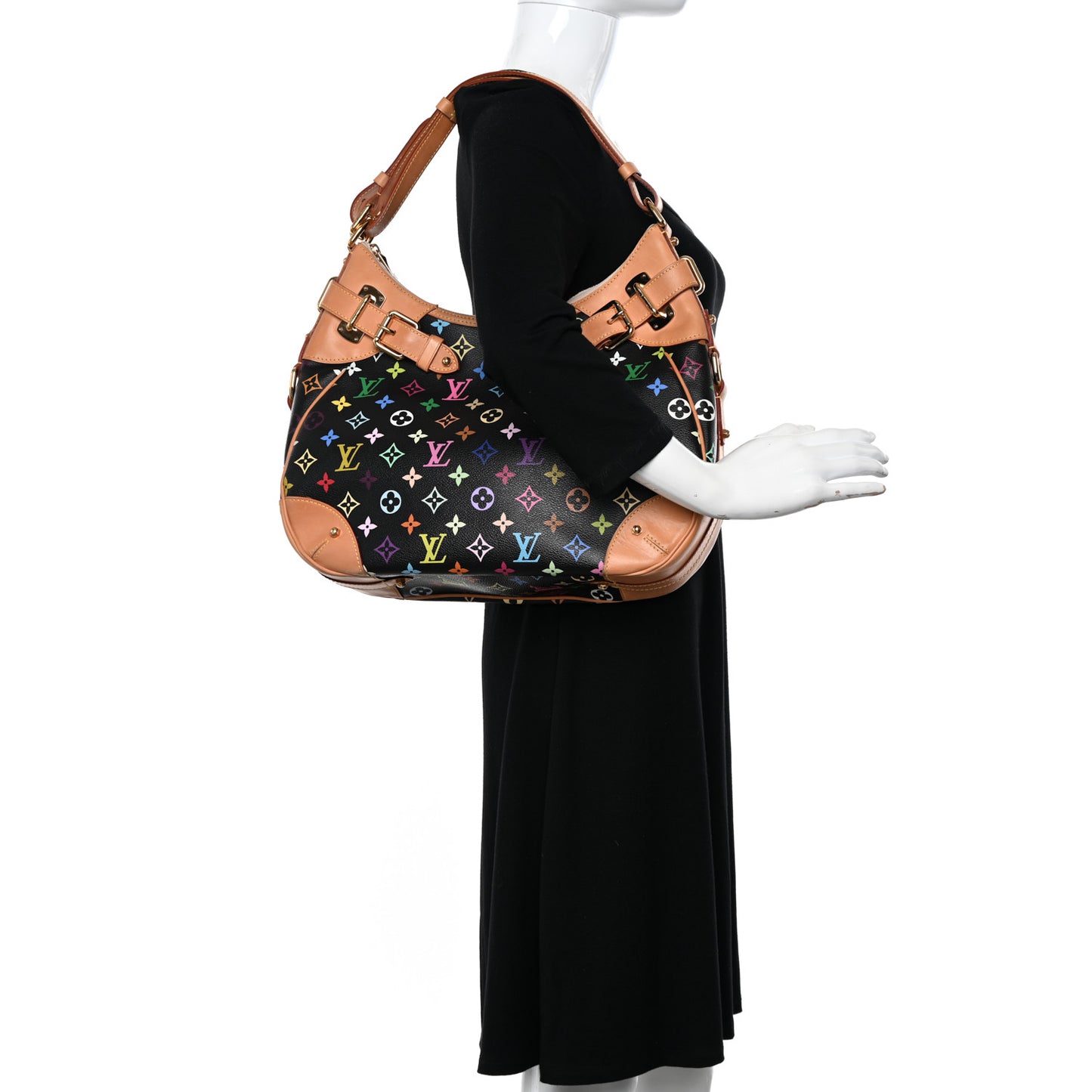 Monogram Multicolor Greta Black