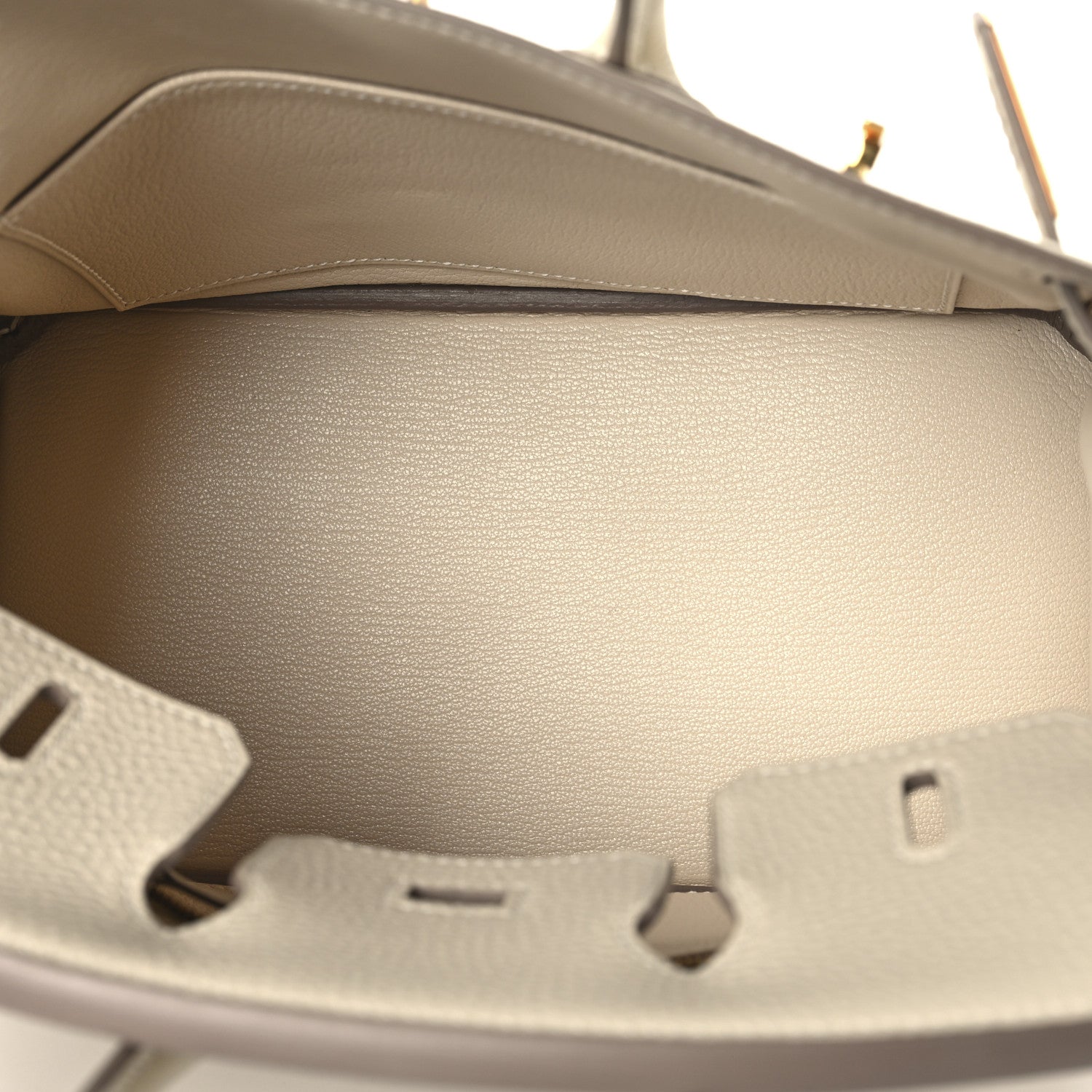 Hermes Togo Birkin 25 Craie 5 of 13