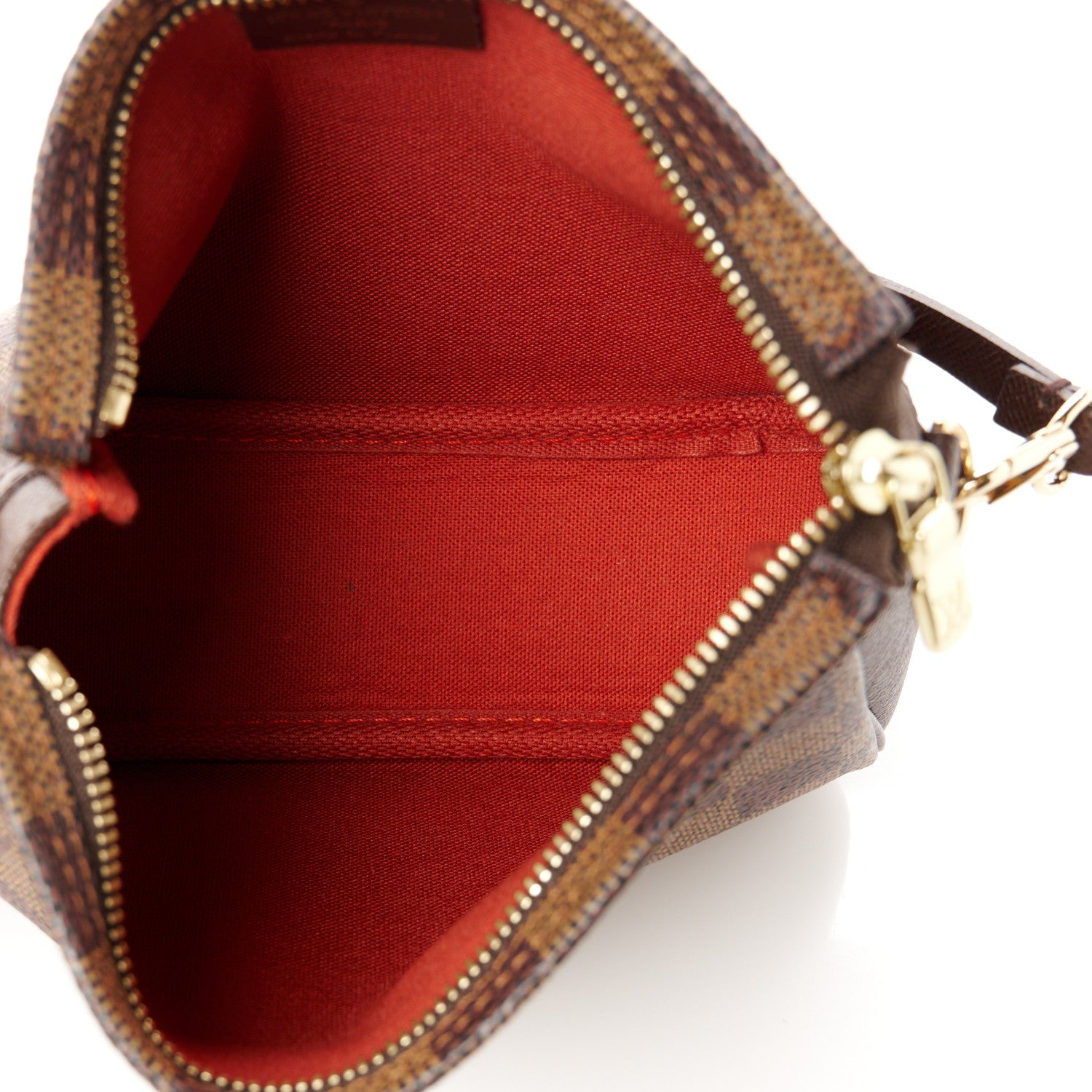 Louis Vuitton Damier Ebene Trousse Make Up Bag Pochette 5 of 10