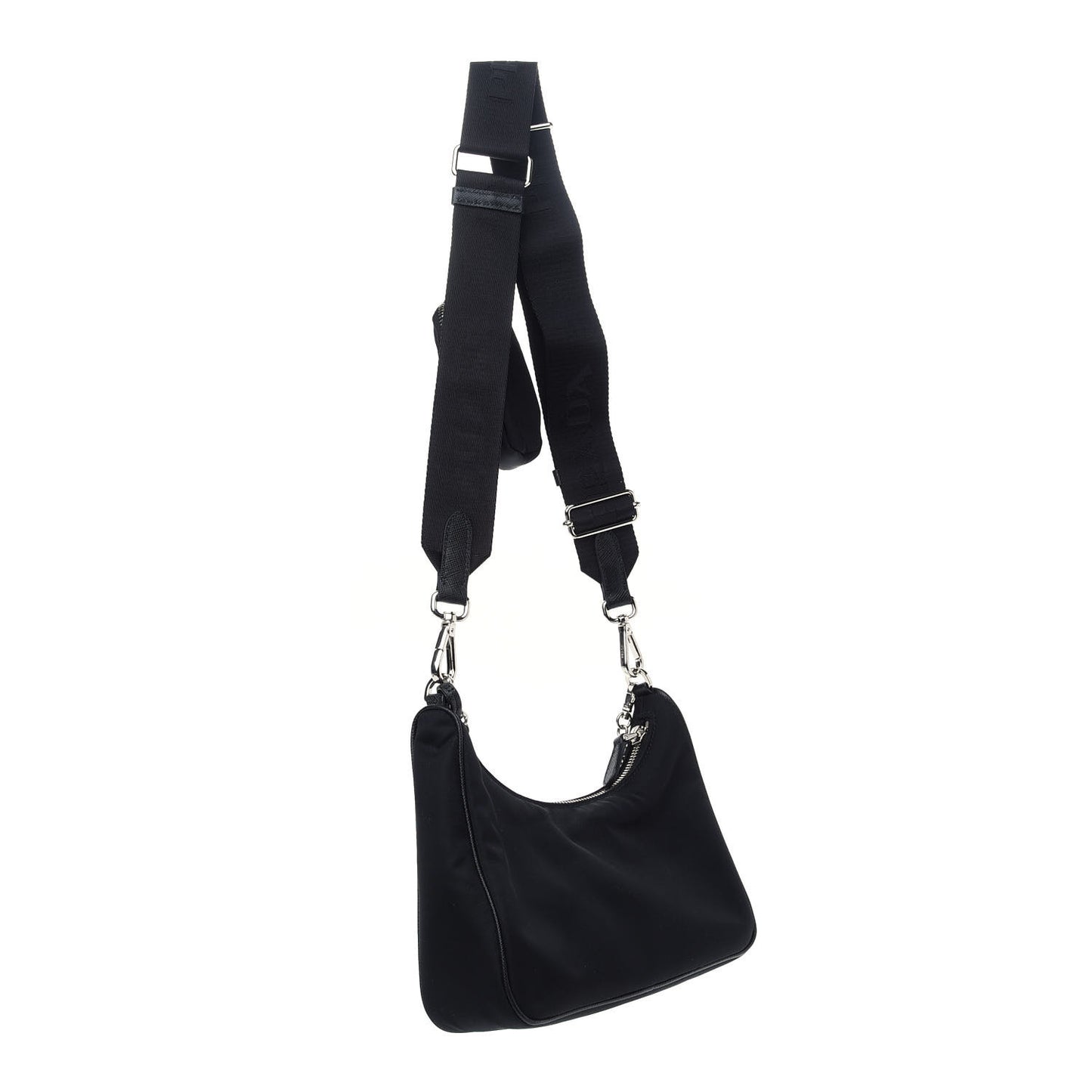 Nylon Re-Edition 2005 Shoulder Bag Black