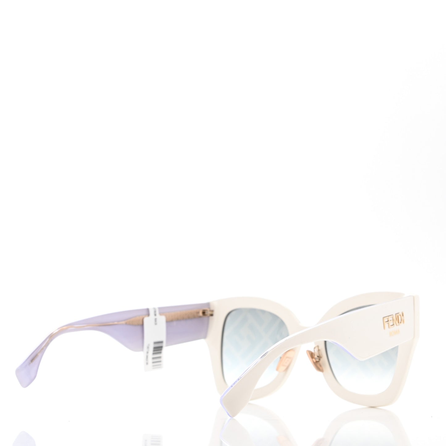 Acetate FF Sunglasses FF 0434/G/S White Gold
