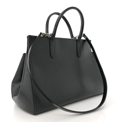 Louis Vuitton Epi Marly MM Black 3 of 13