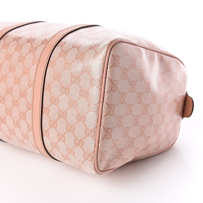 Gucci Crystal Monogram Joy Medium Boston Pink 9 of 10