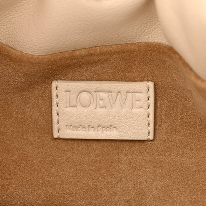 Loewe Calfskin Mini Flamenco Knot Clutch Angora 6 of 13