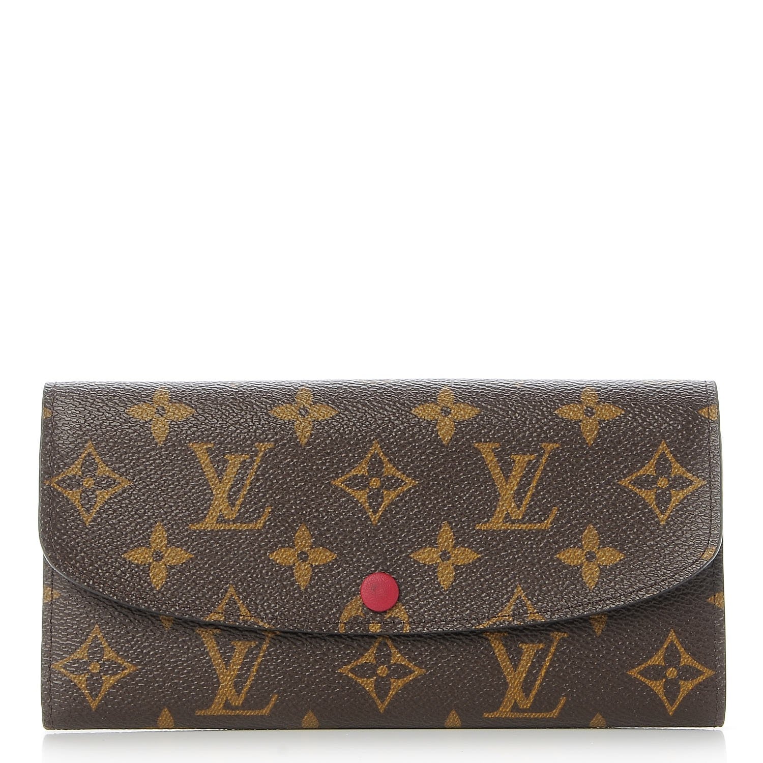 Louis Vuitton Monogram Emilie Wallet Fuchsia 1 of 9