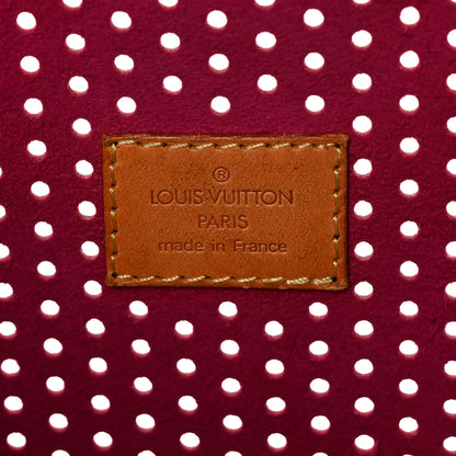 Louis Vuitton Monogram Perforated Musette Fuchsia 6 of 13