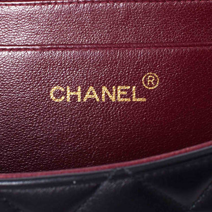 Chanel Lambskin XL Jumbo Flap Black 7 of 9