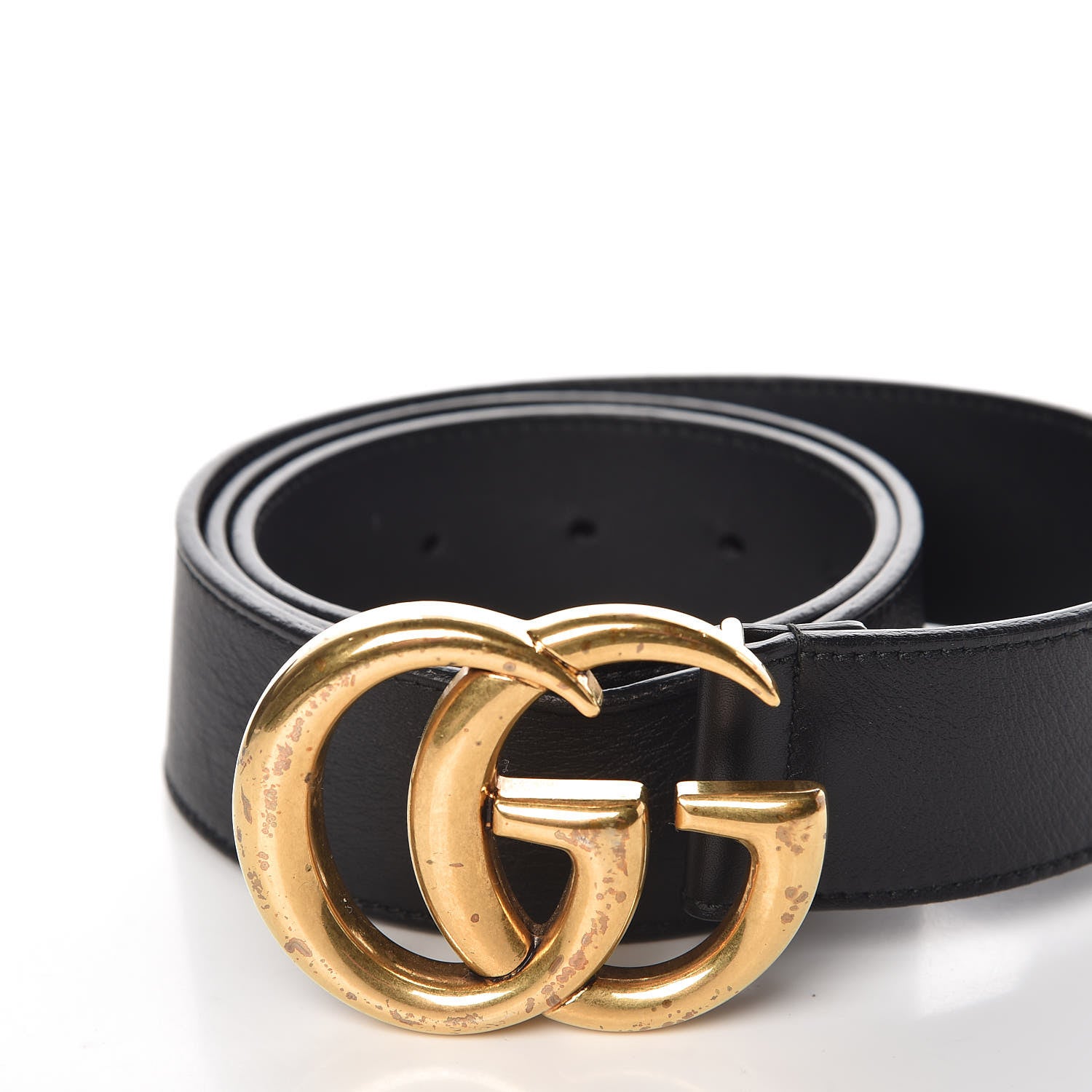 Gucci Calfskin Double G 40mm Belt 90 36 Black 7 of 8