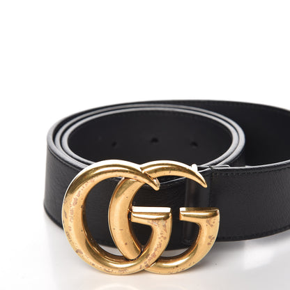 Gucci Calfskin Double G 40mm Belt 90 36 Black 7 of 8