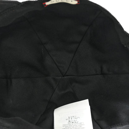 Gucci Monogram Textured Dollar Calfskin Zeno Baseball Hat M Black 7 of 11