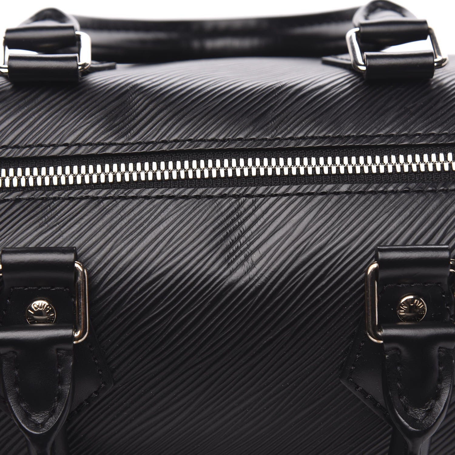 Louis Vuitton Epi Speedy Bandouliere 25 Black 10 of 10