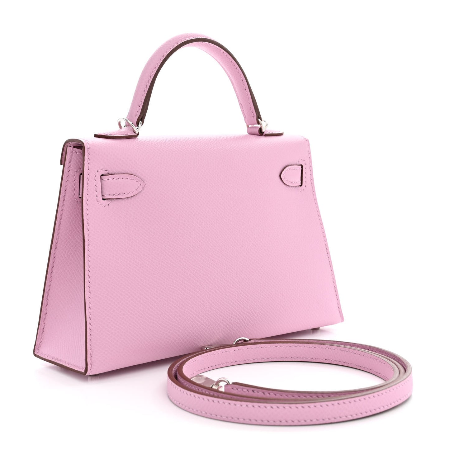 Epsom Mini Kelly Sellier 20 Mauve Sylvestre