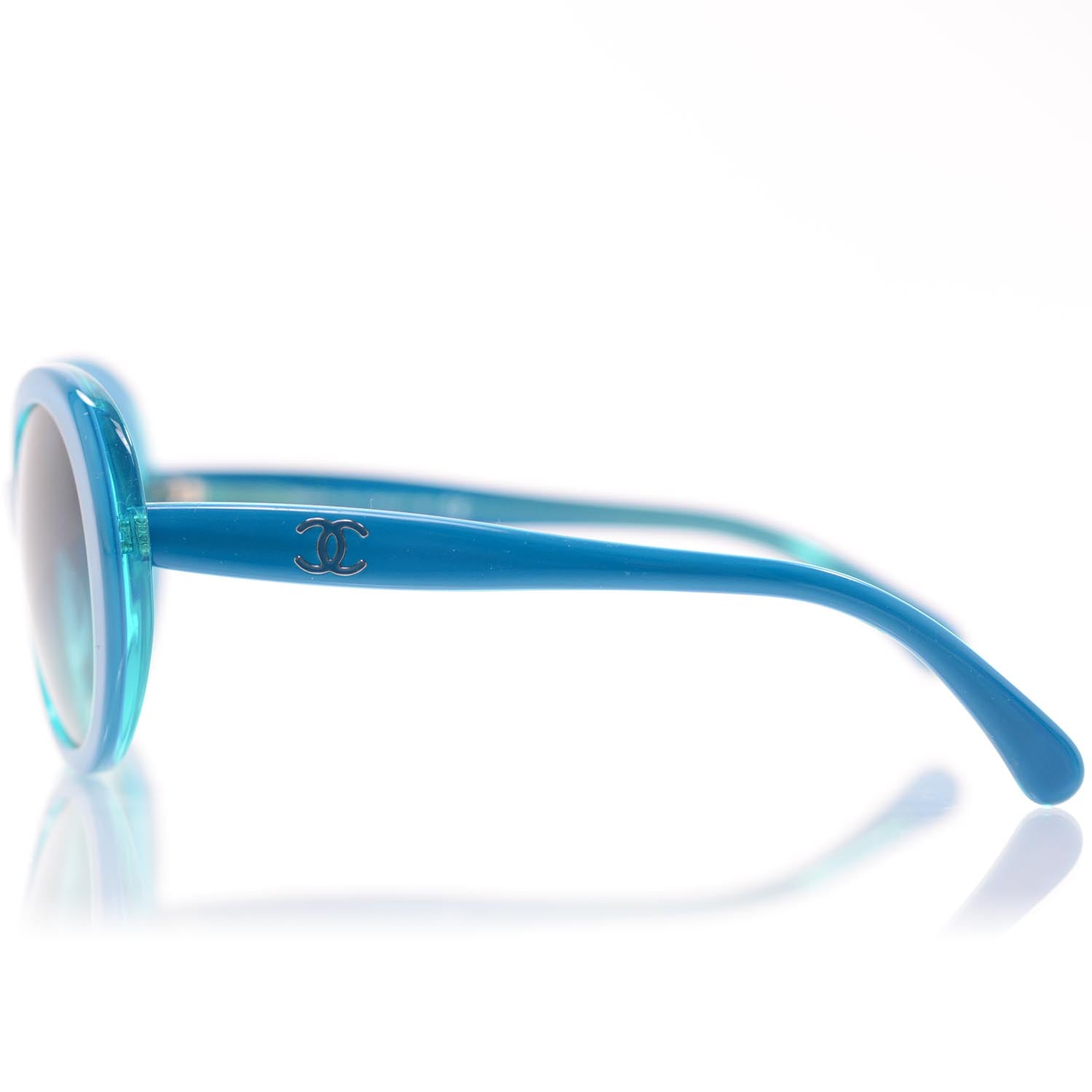 Chanel CC Sunglasses 5238 Turquoise 3 of 8